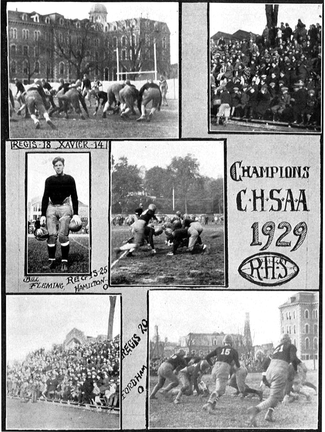 The 1930 Regis Football Team