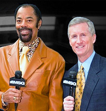 Mike Breen and Walt "Clyde" Frazier